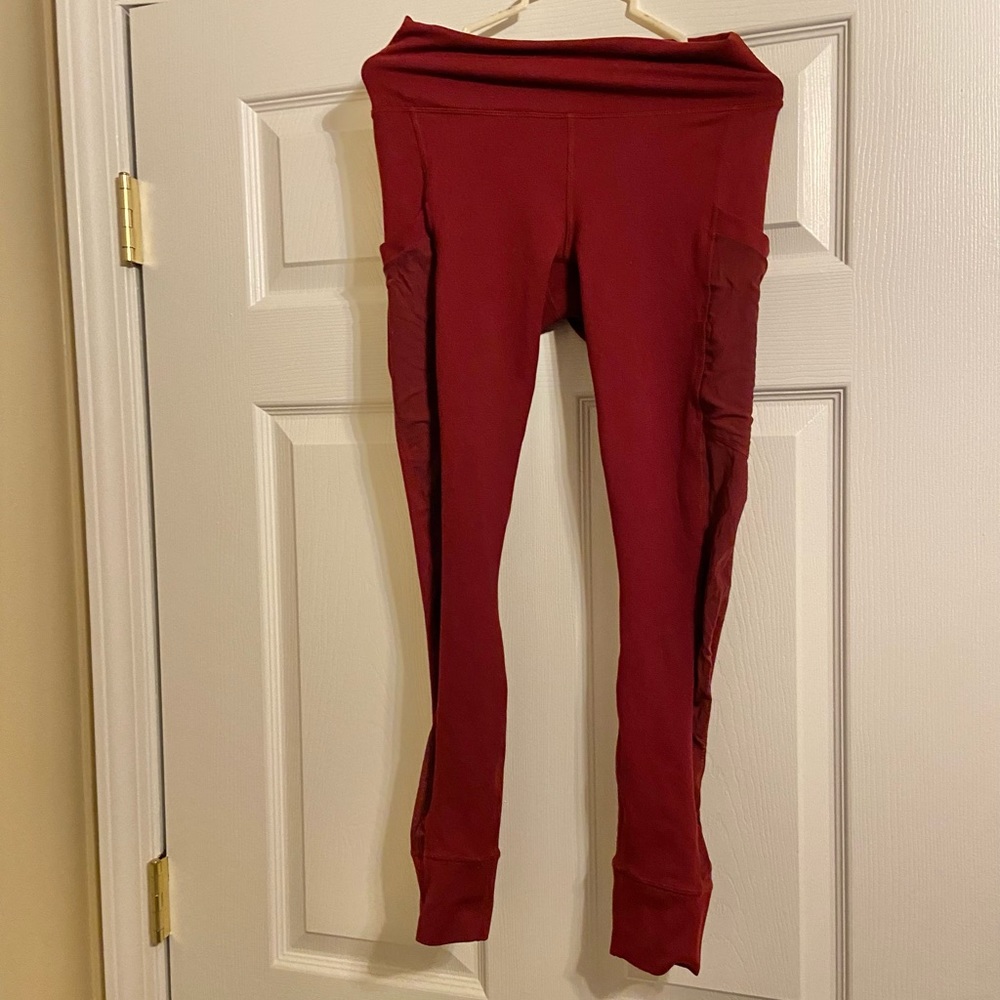 Fabletics PowerHold Legging Red